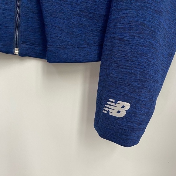 Rare New Balance Isaac Mizrahi Women's Asymmetric Zip Knit Bomber Style Jacket - Picture 8 of 12